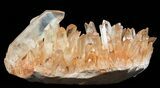 Tangerine Quartz Crystal Cluster - Madagascar #58762-3